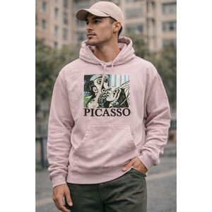 Independent Trading Co Unisex Picasso Kiss Hoodie Sweatshirt Medium